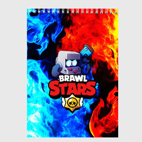 Скетчбук с принтом BRAWL STARS 8 BIT в Курске, 100% бумага
 | 48 листов, плотность листов — 100 г/м2, плотность картонной обложки — 250 г/м2. Листы скреплены сверху удобной пружинной спиралью | bibi | brawl stars | brock | bull | crow | dinomike | el primo | leon | mobile game | nita | poko | rirochet | stars | tara | бравл стар | ворон | леон | мобильные игры