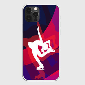 Чехол для iPhone 12 Pro Max с принтом Фигурное катание в Курске, Силикон |  | Тематика изображения на принте: figure skating | коньки | конькобежный спорт | фигурное катание