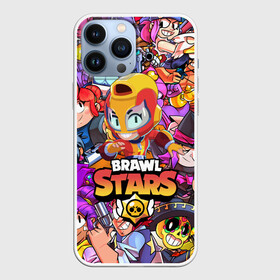 Чехол для iPhone 13 Pro Max с принтом BRAWL STARS MAX в Курске,  |  | bibi | brawl stars | crow | el brown | leon | leon shark | max | sally leon | shark | stars | акула | биби | ворон | леон