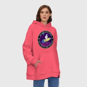 Худи SuperOversize хлопок с принтом Space в Курске, 70% хлопок, 30% полиэстер, мягкий начес внутри | карман-кенгуру, эластичная резинка на манжетах и по нижней кромке, двухслойный капюшон
 | nasa | science | астронавт | астрономия | венера | земля | космонавт | космос | наука | научный | планеты | юпитер