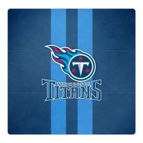 Магнитный плакат 3Х3 с принтом Tennessee Titans в Курске, Полимерный материал с магнитным слоем | 9 деталей размером 9*9 см | tennessee titans | американский футбол | мяч | теннесси тайтенс | футбол