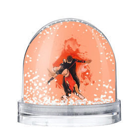 Снежный шар с принтом парное фигурное катание в Курске, Пластик | Изображение внутри шара печатается на глянцевой фотобумаге с двух сторон | зимний спорт | катание на льду | коньки | конькобежный спорт | фигурное катание