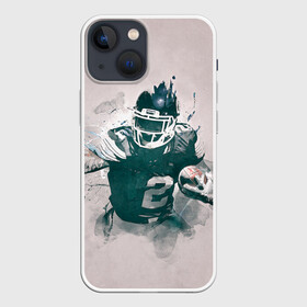 Чехол для iPhone 13 mini с принтом Player number 2 в Курске,  |  | американский футбол | мяч | футбол