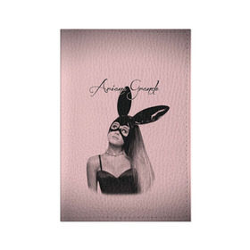 Обложка для паспорта матовая кожа с принтом Ariana Grande в Курске, натуральная матовая кожа | размер 19,3 х 13,7 см; прозрачные пластиковые крепления | ariana | grande | автор | ариана | гранде | музыкальный | певица | песен | продюсер