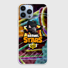 Чехол для iPhone 13 Pro Max с принтом BRAWL STARS CROW в Курске,  |  | 8 bit | bibi | brawl stars | brock | bull | crow | dinomike | el primo | leon | mobile game | nita | poko | ricochet | stars | tara | бравл старс | ворон | леон | мобильные игры