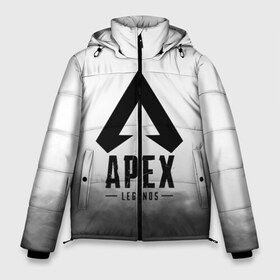 Мужская зимняя куртка 3D с принтом APEX LEGENDS в Курске, верх — 100% полиэстер; подкладка — 100% полиэстер; утеплитель — 100% полиэстер | длина ниже бедра, свободный силуэт Оверсайз. Есть воротник-стойка, отстегивающийся капюшон и ветрозащитная планка. 

Боковые карманы с листочкой на кнопках и внутренний карман на молнии. | apex | apex legends | battle | battle royal | bloodhound | titanfall | wraith | апекс | апекс легендс | батл рояль | битва | война | каустик | королевская битва