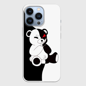 Чехол для iPhone 13 Pro с принтом MONOKUMA сидит в Курске,  |  | danganronpa | eye | monokuma | аватар | антагонист | глаз | игрушка | медведь | монокума | мягкая | панда | робот