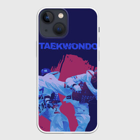 Чехол для iPhone 13 mini с принтом Taekwondo в Курске,  |  | taekwondo | восточные единоборства | единоборства | теквондо | тхэквондо | тэквондо