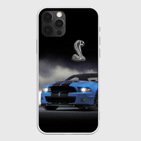 Чехол для iPhone 12 Pro Max с принтом Shelby в Курске, Силикон |  | Тематика изображения на принте: car | cobra | motorsport | mustang | power | race | snake | usa | автомобиль | автоспорт | гонка | змея | кобра | мощь | мустанг | сша
