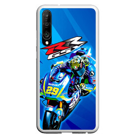 Чехол для Honor P30 с принтом Suzuki MotoGP в Курске, Силикон | Область печати: задняя сторона чехла, без боковых панелей | bike | bikes | moto | moto gp | motogp | motorcycle | suzuki | suzuki moto gp | suzuki motogp | байкер | мото | мото гп | мотогонки | мотогп | мотоцикл | мотоциклист | мотоциклы | сузуки | сузуки мото | сузуки мотогп