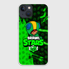 Чехол для iPhone 13 с принтом BRAWL STARS:LEON в Курске,  |  | 8 bit | bibi | brawl stars | brock | bull | crow | dinomike | el primo | leon | mobile game | nita | poko | ricochet | stars | tara | бравл старс | ворон | леон | мобильные игры