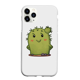 Чехол для iPhone 11 Pro матовый с принтом кактус в Курске, Силикон |  | emoji рисунок | kaktus | кактус | кактусик | смайл | стикер | эмоджи