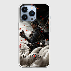 Чехол для iPhone 13 Pro с принтом Ghost of Tsushima в Курске,  |  | action | adventure | game | ghost | japan | samurai | tsushima | игра | призрак | приключение | самурай | тень | цусима | экшн | япония