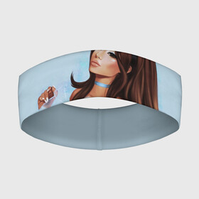Повязка на голову 3D с принтом Ariana Grande (Ариана Гранде) в Курске,  |  | Тематика изображения на принте: ariana grande | актриса | американская певица | ариана | ариана гранде | гранде | девушка | музыка | певица | песни | продюсер