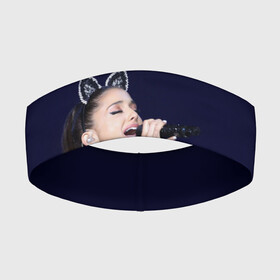 Повязка на голову 3D с принтом Ariana Grande (Ариана Гранде) в Курске,  |  | ariana grande | актриса | американская певица | ариана | ариана гранде | гранде | девушка | музыка | певица | песни | продюсер