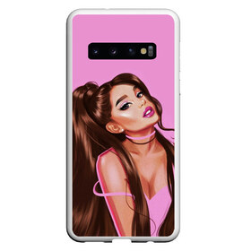 Чехол для Samsung Galaxy S10 с принтом Ariana Grande (Ариана Гранде) в Курске, Силикон | Область печати: задняя сторона чехла, без боковых панелей | Тематика изображения на принте: ariana grande | актриса | американская певица | ариана | ариана гранде | гранде | девушка | музыка | певица | песни | продюсер