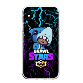 Чехол для iPhone XS Max матовый с принтом Brawl Stars LEON SHARK в Курске, Силикон | Область печати: задняя сторона чехла, без боковых панелей | brawl | brawl stars | crow | leon | sally | shark | stars | акула | бравл | бравл старс | браво старс | игра | компьютерная | кров | леон | леон акула | онлайн | старс | шарк