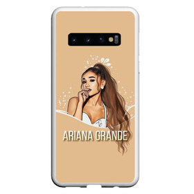 Чехол для Samsung Galaxy S10 с принтом Ariana Grande (Ариана Гранде) в Курске, Силикон | Область печати: задняя сторона чехла, без боковых панелей | Тематика изображения на принте: ariana grande | актриса | американская певица | ариана | ариана гранде | гранде | девушка | музыка | певица | песни | продюсер