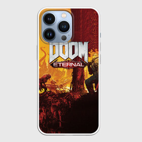 Чехол для iPhone 13 Pro с принтом DOOM eternal 2020 в Курске,  |  | 2020 | dom | doom | eternal | fortnite | pubg | дом | дум | дуум | пабг | пубг | фортнайт