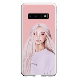 Чехол для Samsung Galaxy S10 с принтом Ariana Grande (Ариана Гранде) в Курске, Силикон | Область печати: задняя сторона чехла, без боковых панелей | Тематика изображения на принте: ariana grande | актриса | американская певица | ариана | ариана гранде | гранде | девушка | музыка | певица | песни | продюсер