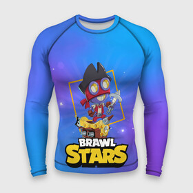 Мужской рашгард 3D с принтом Brawl Stars. Carl в Курске,  |  | bo | brawl | brock | bull | colt | dynamike | elprimo | jessie | leon | moba | nita | shelly | stars | бо | брок | булл | джесси | динамайк | кольт | леон | нита | шелли | эльпримо