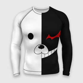 Мужской рашгард 3D с принтом Monokuma в Курске,  |  | Тематика изображения на принте: anime | character | dangan ronpa | kawai | manga | аниме | анимэ | глаз | данганронпа | двухцветная | директор | злодей | из | изображение | кавай | крутой | лицо | манга | медведь | милый | мишка | на груди | необычный | нос