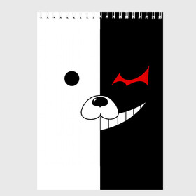 Скетчбук с принтом Monokuma в Курске, 100% бумага
 | 48 листов, плотность листов — 100 г/м2, плотность картонной обложки — 250 г/м2. Листы скреплены сверху удобной пружинной спиралью | anime | character | dangan ronpa | kawai | manga | аниме | анимэ | глаз | данганронпа | двухцветная | директор | злодей | из | изображение | кавай | крутой | лицо | манга | медведь | милый | мишка | на груди | необычный | нос