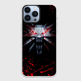 Чехол для iPhone 13 Pro Max с принтом ВЕДЬМАК   THE WITCHER   ГЕРАЛЬТ в Курске,  |  | geralt | the witcher | the witcher wild hunt | witcher | wolf | ведьмак | ведьмак 3 | волк | геральт | охотник