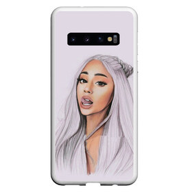 Чехол для Samsung Galaxy S10 с принтом Ariana Grande (Ариана Гранде) в Курске, Силикон | Область печати: задняя сторона чехла, без боковых панелей | Тематика изображения на принте: ariana grande | актриса | американская певица | ариана | ариана гранде | гранде | девушка | музыка | певица | песни | продюсер