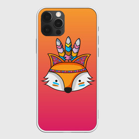 Чехол для iPhone 12 Pro Max с принтом Лиса Индеец в Курске, Силикон |  | Тематика изображения на принте: fox | венок | животные | лиса | лисенок | лисичка | полевые цветы | полынь | рисунок | ромашки | стикер | цветы