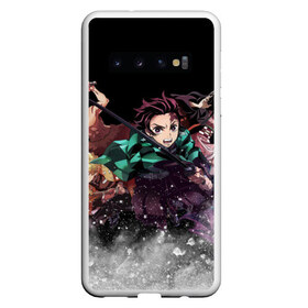 Чехол для Samsung Galaxy S10 с принтом KIMETSU NO YAIBA в Курске, Силикон | Область печати: задняя сторона чехла, без боковых панелей | demon slayer | demon slayer: kimetsu no yaiba | kimetsu | kimetsu no yaiba | nezuko | slayer | tanjiro | клинок рассекающий демонов | незуко | танджиро | шинобу кочо