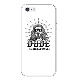 Чехол для iPhone 5/5S матовый с принтом The Big Lebowski в Курске, Силикон | Область печати: задняя сторона чехла, без боковых панелей | criminal | dude | gangster | the big lebowski | the jesus rolls | большой лебовски | броски хесуса | гангстер | криминал | фильм | чувак