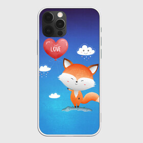 Чехол для iPhone 12 Pro Max с принтом Милый лисенок в Курске, Силикон |  | Тематика изображения на принте: fox | венок | животные | лиса | лисенок | лисичка | полевые цветы | полынь | рисунок | ромашки | стикер | цветы