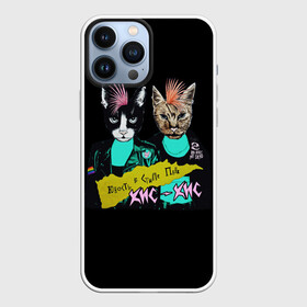 Чехол для iPhone 13 Pro Max с принтом Кис Кис в Курске,  |  | punk | punk rock | rock | алина олешева | кис | кис кис | кокос | панк | панк рок | рок | софья сомусева | хмурый