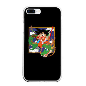 Чехол для iPhone 7Plus/8 Plus матовый с принтом Dragon Ball в Курске, Силикон | Область печати: задняя сторона чехла, без боковых панелей | Тематика изображения на принте: anime | dragon | dragon ball | goku | japan | аниме | гоку | дракон | мультфильм | япония