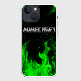Чехол для iPhone 13 mini с принтом MINECRAFT | МАЙНКРАФТ в Курске,  |  | block | creeper | cube | minecraft | pixel | блок | геометрия | крафт | крипер | кубики | майнкрафт | пиксели