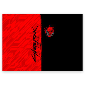Поздравительная открытка с принтом CYBERPUNK 2077 | КИБЕРПАНК (Z) в Курске, 100% бумага | плотность бумаги 280 г/м2, матовая, на обратной стороне линовка и место для марки
 | Тематика изображения на принте: cd project red | cyberpunk 2077 | keanu reeves | samurai | киану ривз | киберпанк 2077 | самураи