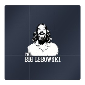 Магнитный плакат 3Х3 с принтом The Big Lebowski в Курске, Полимерный материал с магнитным слоем | 9 деталей размером 9*9 см | dude | film | бриджес | герой | джефф | джеффри | дюдя | комедия | лебовски | персонаж | фильм | чувак