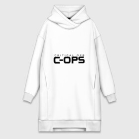 Платье-худи хлопок с принтом CRITICAL OPS (C OPS). в Курске,  |  | c ops | critical ops | cs go | esport | fbi | free fire | game | ops | swat | игра | к опс | киберспорт | критикал | критикал опс | критические операции | опс | сват | фбр | экшен