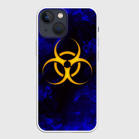 Чехол для iPhone 13 mini с принтом BIOHAZARD в Курске,  |  | biohazard | radiation | re | re3 | residenr evil | toxic | virusвирус | world war z | биохазард | обитель зла | радиация | токсик | эпидемия