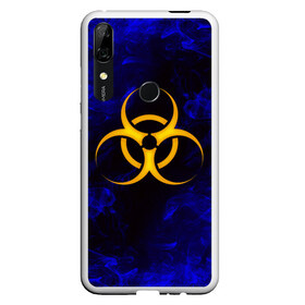 Чехол для Honor P Smart Z с принтом BIOHAZARD в Курске, Силикон | Область печати: задняя сторона чехла, без боковых панелей | Тематика изображения на принте: biohazard | radiation | re | re3 | residenr evil | toxic | virusвирус | world war z | биохазард | обитель зла | радиация | токсик | эпидемия