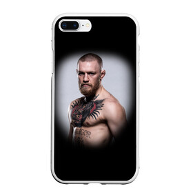 Чехол для iPhone 7Plus/8 Plus матовый с принтом Conor McGregor в Курске, Силикон | Область печати: задняя сторона чехла, без боковых панелей | conor | conor mcgregor | mcgregor | mma | ufc | бокс | борьба | конор | конор мак грегор | мма | юфс