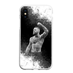 Чехол для iPhone XS Max матовый с принтом Conor McGregor в Курске, Силикон | Область печати: задняя сторона чехла, без боковых панелей | conor | conor mcgregor | mcgregor | mma | ufc | бокс | борьба | конор | конор мак грегор | мма | юфс