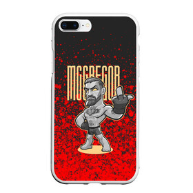 Чехол для iPhone 7Plus/8 Plus матовый с принтом Conor McGregor в Курске, Силикон | Область печати: задняя сторона чехла, без боковых панелей | conor | conor mcgregor | mcgregor | mma | ufc | бокс | борьба | конор | конор мак грегор | мма | юфс