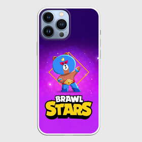 Чехол для iPhone 13 Pro Max с принтом Brawl Stars. El Brown в Курске,  |  | bo | brawl | brock | bull | colt | dynamike | elprimo | jessie | leon | moba | nita | shelly | stars | бо | брок | булл | джесси | динамайк | кольт | леон | нита | шелли | эльпримо