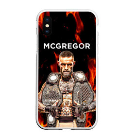 Чехол для iPhone XS Max матовый с принтом CONOR McGREGOR в Курске, Силикон | Область печати: задняя сторона чехла, без боковых панелей | conor | conor mcgregor | ufs | бокс | дональд серроне | ирландский боец | конор | конор макгрегор | конор макгрегор vs дональд серроне | макгрегор | профессиональный бокс | смешанные бои