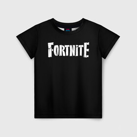 Детская футболка 3D с принтом Fortnite в Курске, 100% гипоаллергенный полиэфир | прямой крой, круглый вырез горловины, длина до линии бедер, чуть спущенное плечо, ткань немного тянется | fortnite | фортнайт | черная футболка