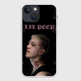 Чехол для iPhone 13 mini с принтом LiL PEEP в Курске,  |  | lil peep | lil prince | pink | зарубежная музыка | лил пип | маленький принц