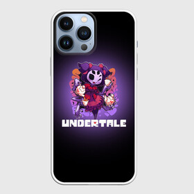 Чехол для iPhone 13 Pro Max с принтом UNDERTALE в Курске,  |  | Тематика изображения на принте: asriel dreemurr | chara | frisk | gaster blaster | sans | undertale | азриэль дримурр | андертейл | андрайн | гастер | меттатон | санс | фриск | чара