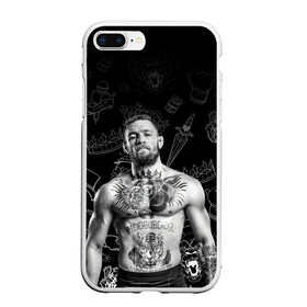 Чехол для iPhone 7Plus/8 Plus матовый с принтом CONOR McGREGOR в Курске, Силикон | Область печати: задняя сторона чехла, без боковых панелей | conor | conor mcgregor | ssru | ufs | бокс | дональд серроне | ирландский боец | конор | конор макгрегор | конор макгрегор vs дональд серроне | макгрегор | профессиональный бокс | смешанные бои